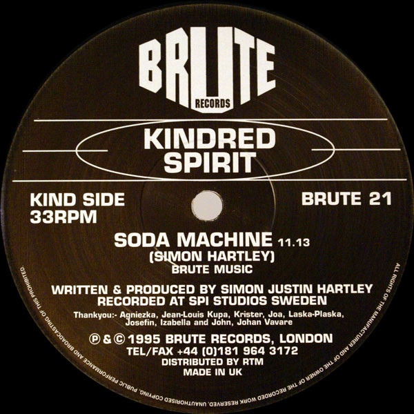 Kindred Spirit — Soda Machine/Warp 9