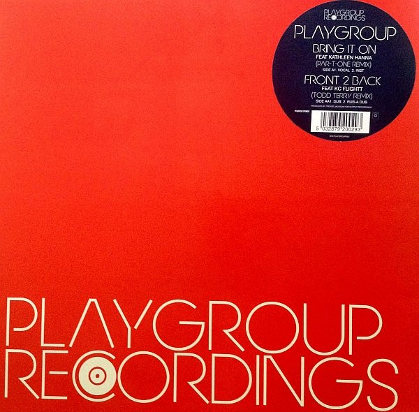 Playgroup — Bring It On / Front To Back