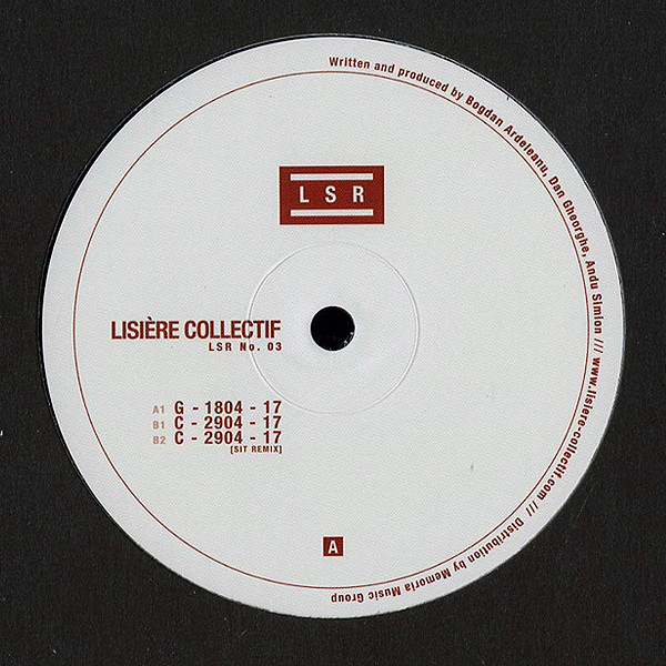 Lisière Collectif — LSR No. 03 EP