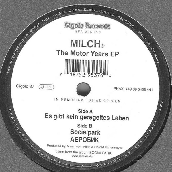 Milch — The Motor Years EP