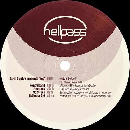 Earth Deuley Presents Neo — Kontraband