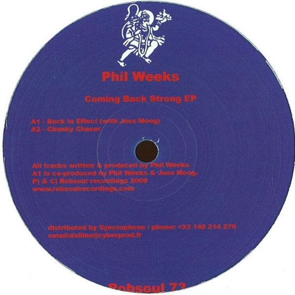 Phil Weeks — Coming Back Strong EP