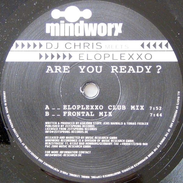 DJ C.H.R.I.S., Eloplexxo — Are You Ready ?