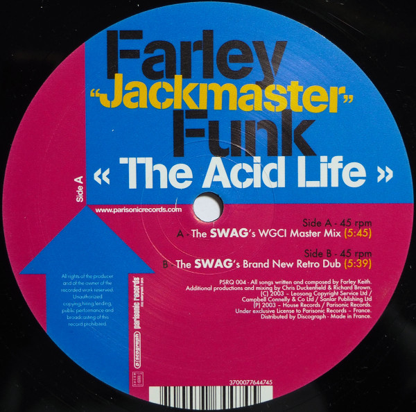Farley "Jackmaster" Funk — The Acid Life