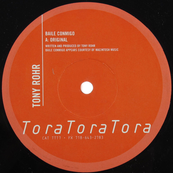 Tony Rohr — Baile Conmigo
