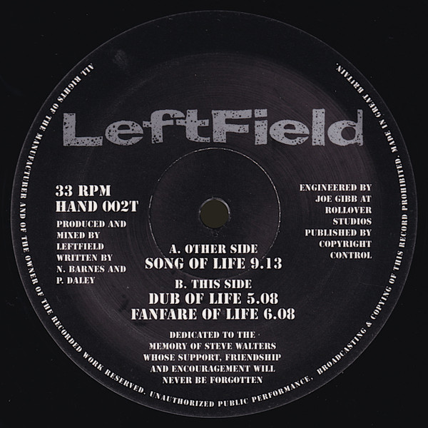 Leftfield — Song Of Life