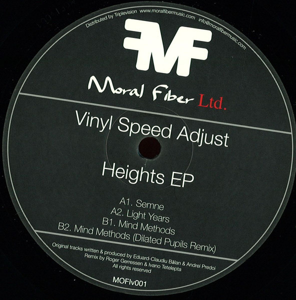 Vinyl Speed Adjust — Heights EP