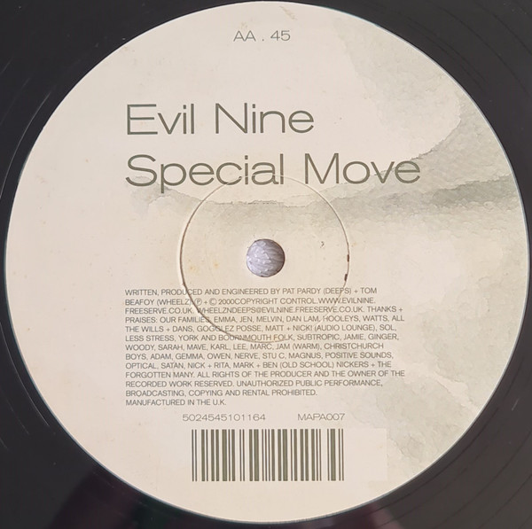 Evil Nine — Less Stress / Special Move